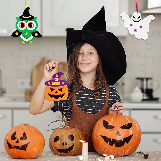 Fennoral 12 Pack Halloween Craft Kit - Image 4