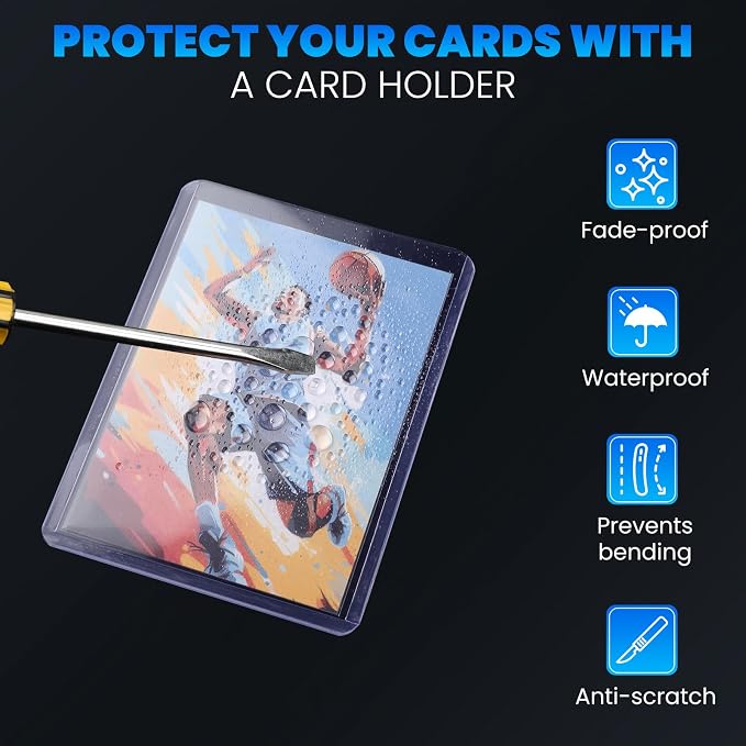 1600 Card Sleeves Top Loaders for Cards, Baseball Card Protectors, Trading Card - Image 3