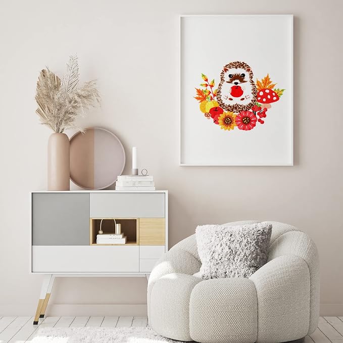Louise Maelys Cute Hedgehog Embroidery Kit - Image 6