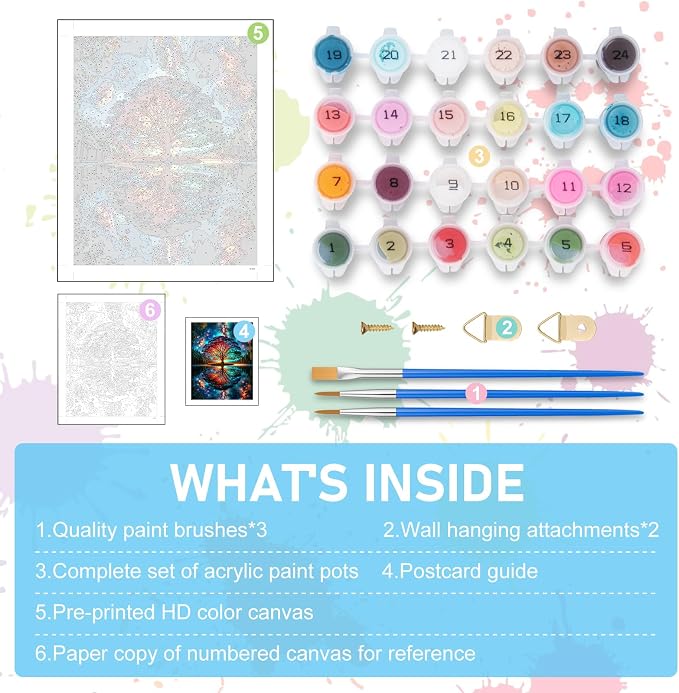 Paint by Numbers Kit for Adults - Image 5