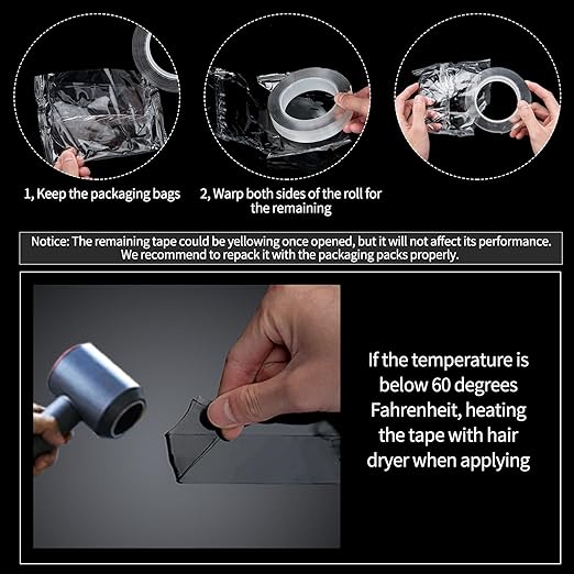 Art3d Nano Double-Sided Adhesive Tape - Image 7