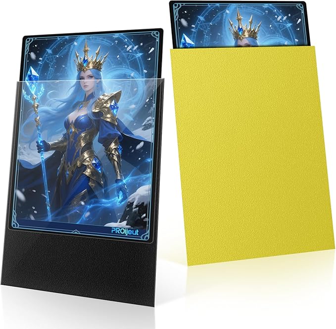 200 Pack Card Sleeves, Matte Dual Trading Card Sleeves by PROijeut