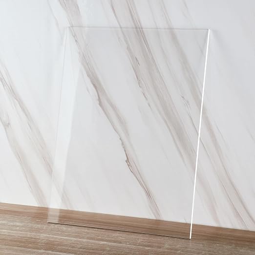 KAITELA Pack of 10 Clear Acrylic Sheet 8" x 12" Cast Plexiglass Panel 1/8" - Image 4