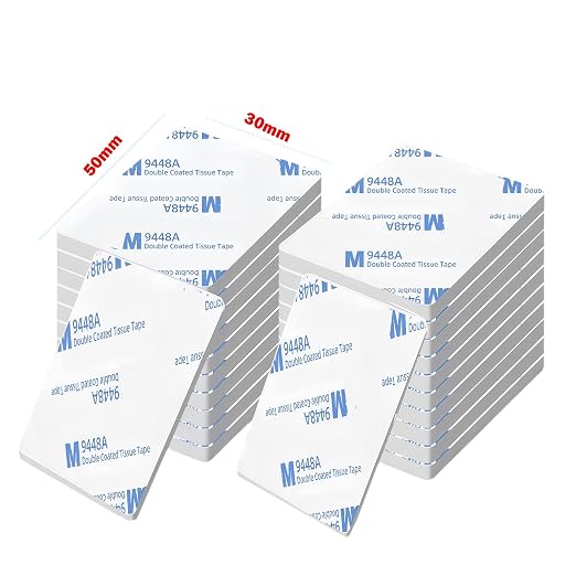 Double Sided Adhesive Pads, Heavy Duty Mounting Tape, Super-Sticky White Strong - Image 2