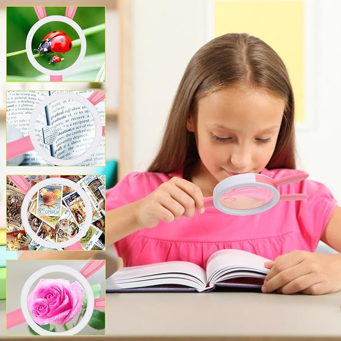 Children Handheld Magnifying Glass - Image 5