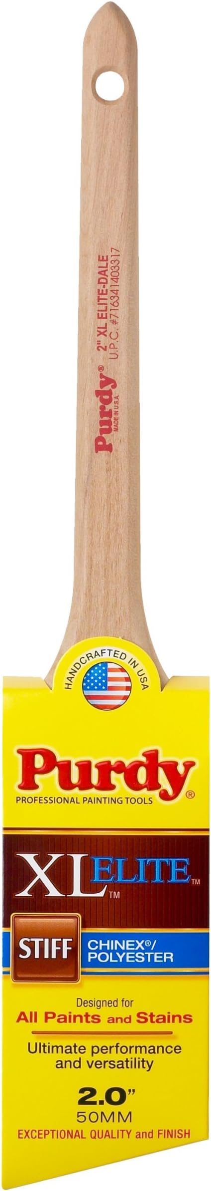 Purdy 144080520 XL Elite Series Dale Angular Trim Paint Brush, 2 inch by Purdy