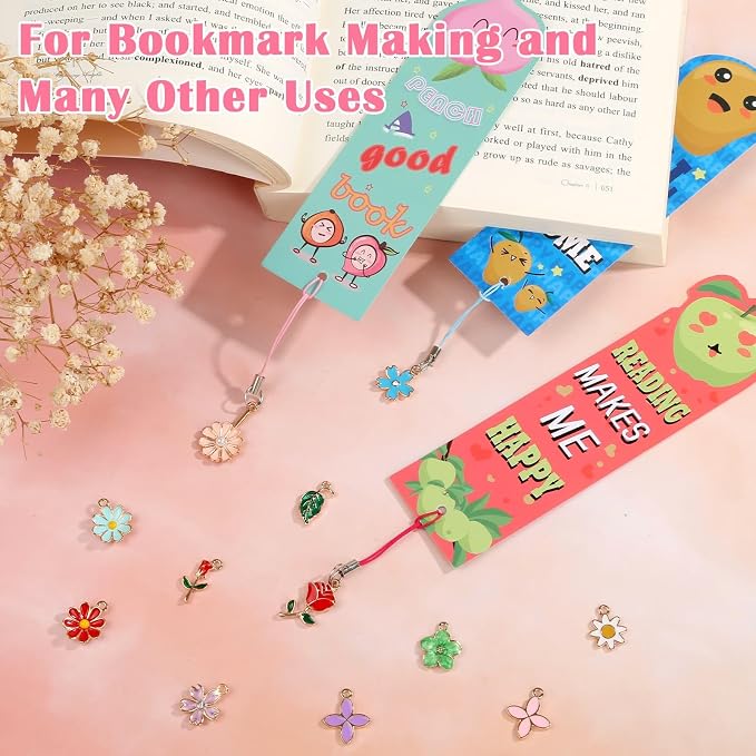 150 Pcs Flower Charms for Jewelry Making - Image 7