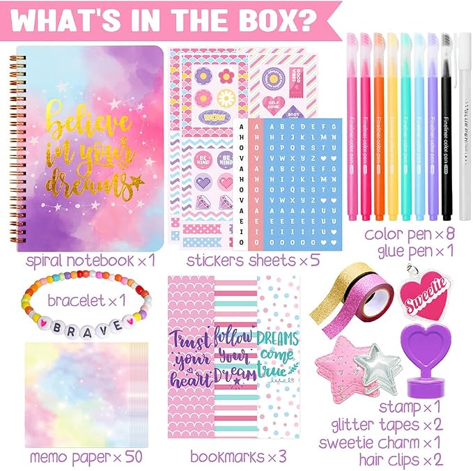 Nollh DIY Journal Kit for Girls - Image 5