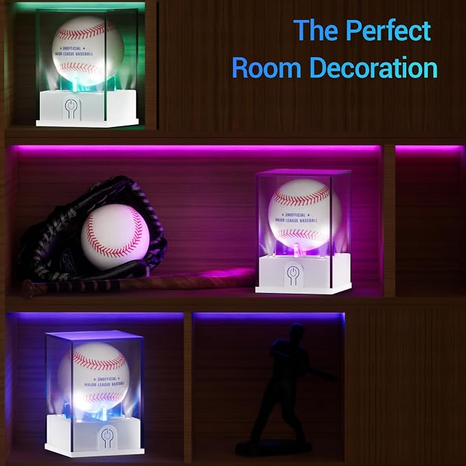 Leshein Acrylic Baseball Display Case - Image 6