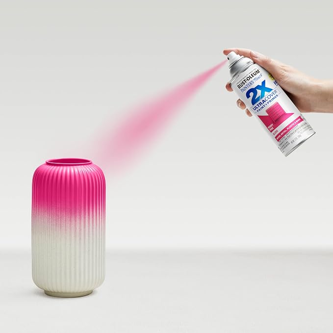 Rust-Oleum Painter's Touch 2X Ultra Cover Spray Paint, Gloss Berry Pink - Image 6