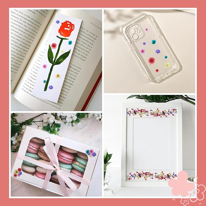 1400 PCS Mini Dried Flowers for Resin, Small Dried Flowers for Crafts, - Image 5