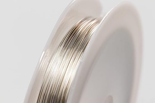 925 Sterling Silver Wire, 21 Gauge, Half Hard, 25FT by CRAFT WIRE | Sterling - Image 3