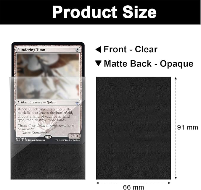 Ruby Card Sleeves 200 Pack Compatible - Image 2