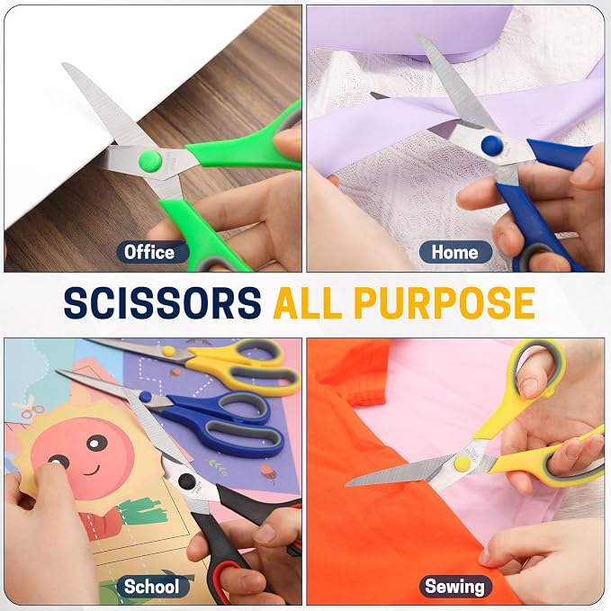 Scissors Bulk Set of 32-Pack, Right/Left Handed - Image 8