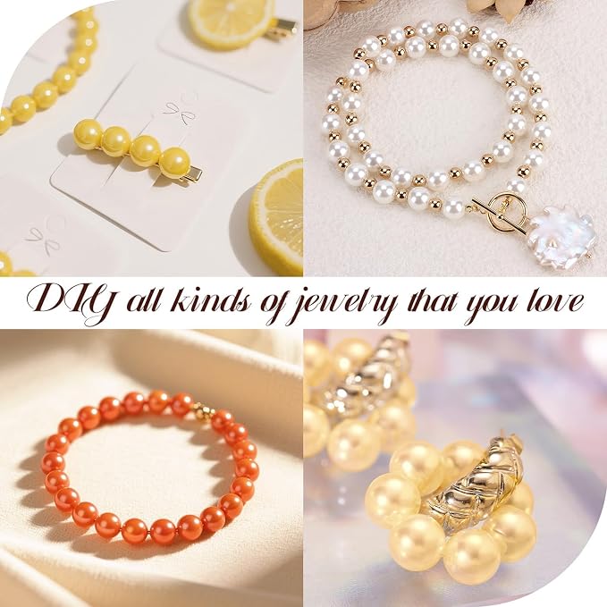 DUQGUHO 8mm Christmas Beads for Jewelry Making - Image 7