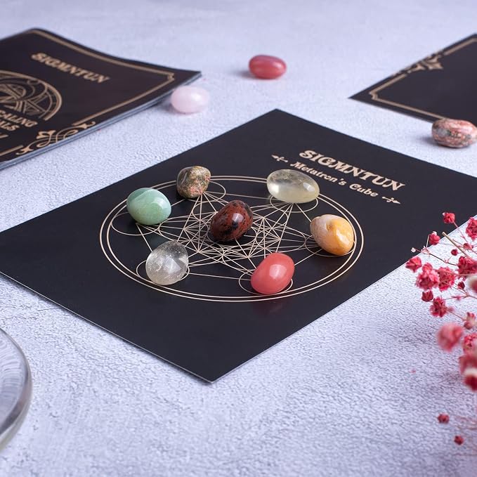 Polished Mixed Crystal Chips Set, 0.4 inches, Meditation, Witchcraft and Home - Image 5