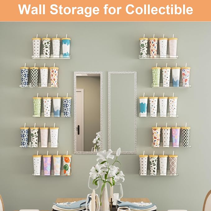 upsimples 14 Pcs 15" Acrylic Shelves - Image 7