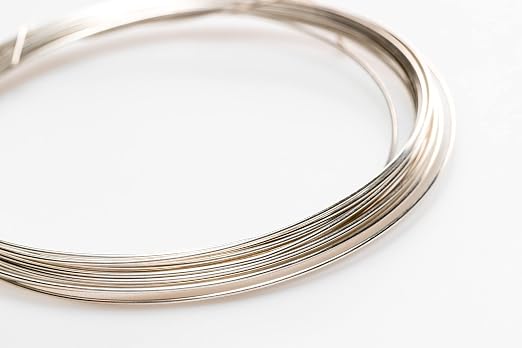 CRAFT WIRE 24 Gauge, 925 Sterling Silver Wire Half Hard Made in USA - 10FT | - Image 2