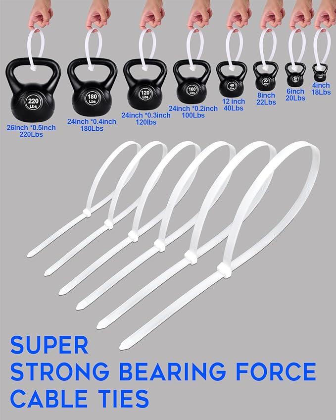 Zip Ties 24 inch Heavy Duty - Image 3