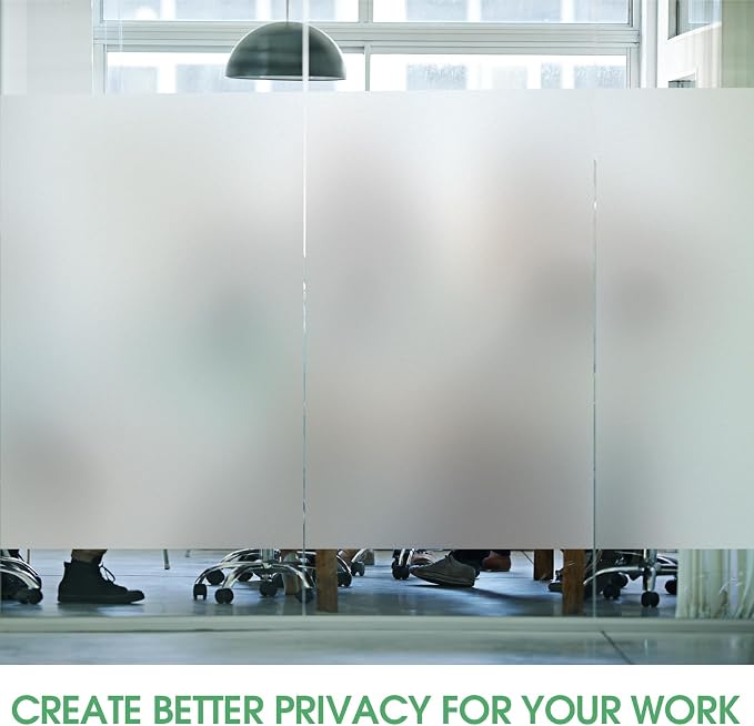STATINT Frosted Glass Window Film Privacy Sun Blocking UV Protection Window - Image 6
