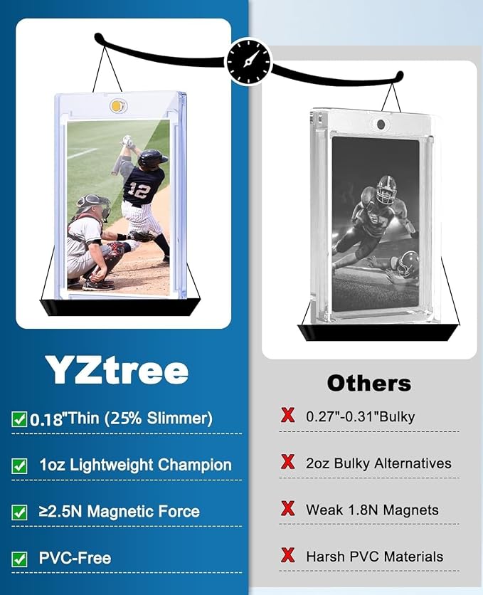 25ct Magnetic Card Holders: 35 pt Magnetic Cards Case - Image 5