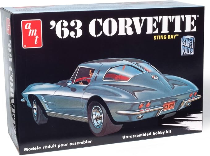 AMT 1963 Chevy Corvette 1:25 Scale Model kit by AMT