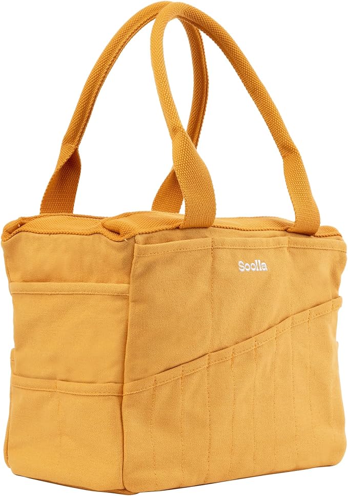 Soolla Studio Bag: Art Supply Storage Organizer & Pottery Tool Bag, Washable - Image 4