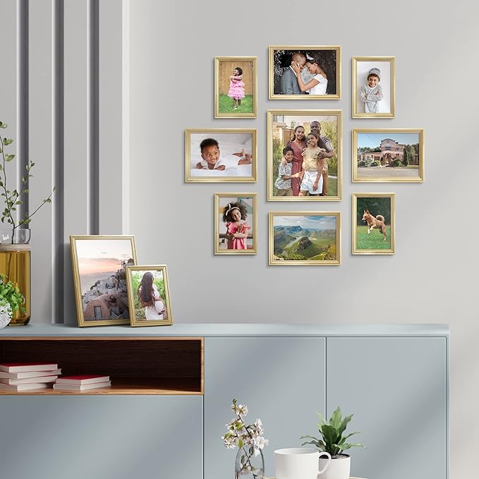 Icona Bay 8x10 Picture Frames, 6 Pack, Contemporary, Inspirations | These Icona - Image 6