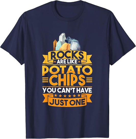 Rock Collecting Funny Geology Lover Rockhound Rock Collector T-Shirt by Unknown