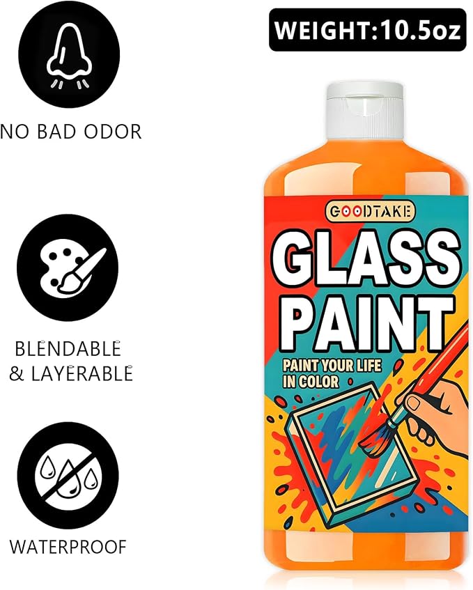 GOODTAKE Red Glass Paint - Image 3