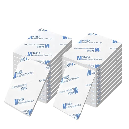 Double Sided Adhesive Pads, Heavy Duty Mounting Tape, Super-Sticky White Strong by Godmony