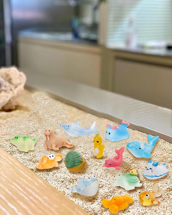 44 Pcs Mini Ocean Resin Animals 44 Styles Resin Animals Figurines Bulk - Image 7