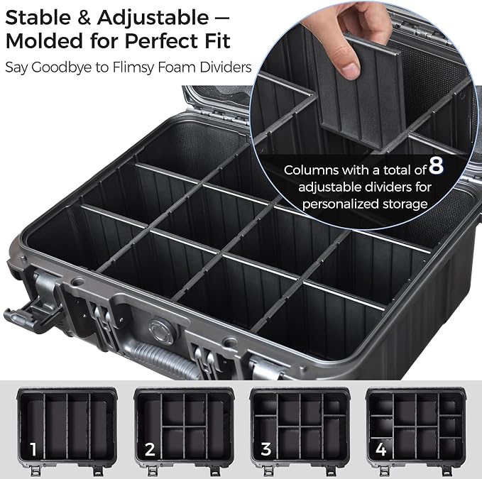 Turokacase Graded Card Case Storage Box – Extra Large Trading Card Storage Box - Image 3
