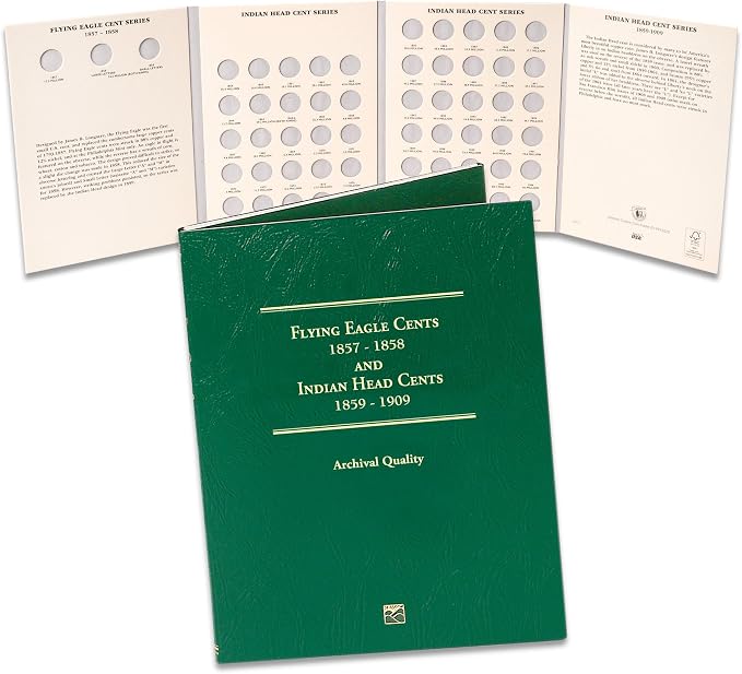 Littleton Coin Company 1857-1909 Flying Eagle Cents & Indian Head Cents Folder by LittletonCoinCompany