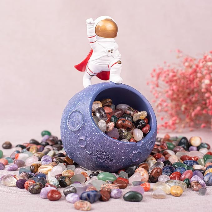Polished Mixed Crystal Chips Set, 0.4 inches, Meditation, Witchcraft and Home - Image 8