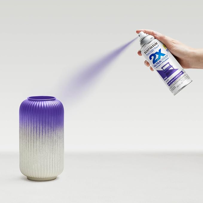 Rust-Oleum Painter's Touch 2X Ultra Cover Spray Paint, Gloss Grape | Indoor and - Image 6
