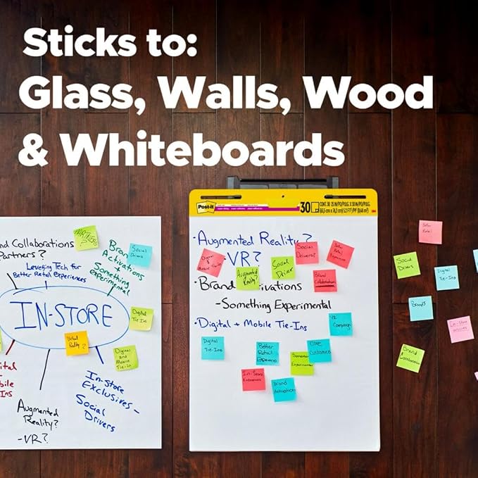 Post-it Super Sticky Easel Pad, 25 x 30 Inches, 30 Sheets Per Pad, 2 Pads - Image 6