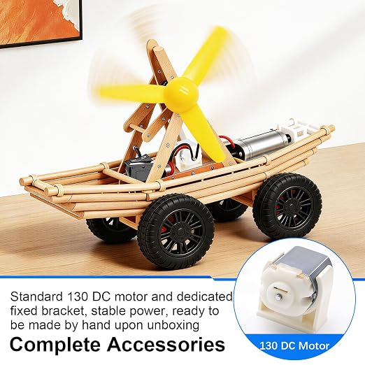 6 Set Electric DC Motor Kit, Electric Small Motor 3-12V 25000 RPM - Image 5