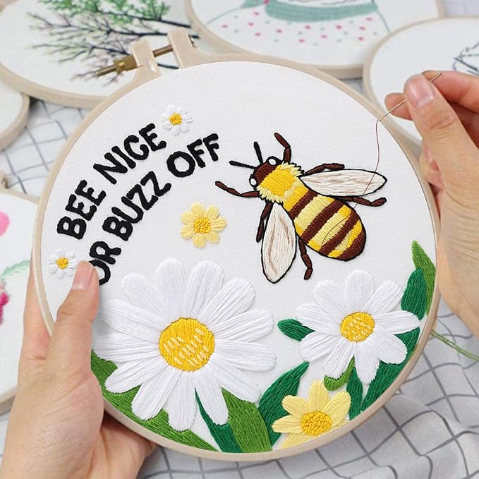 Louise Maelys Embroidery Kits for Beginners, Cross Stitch Kit for Adults - Image 5