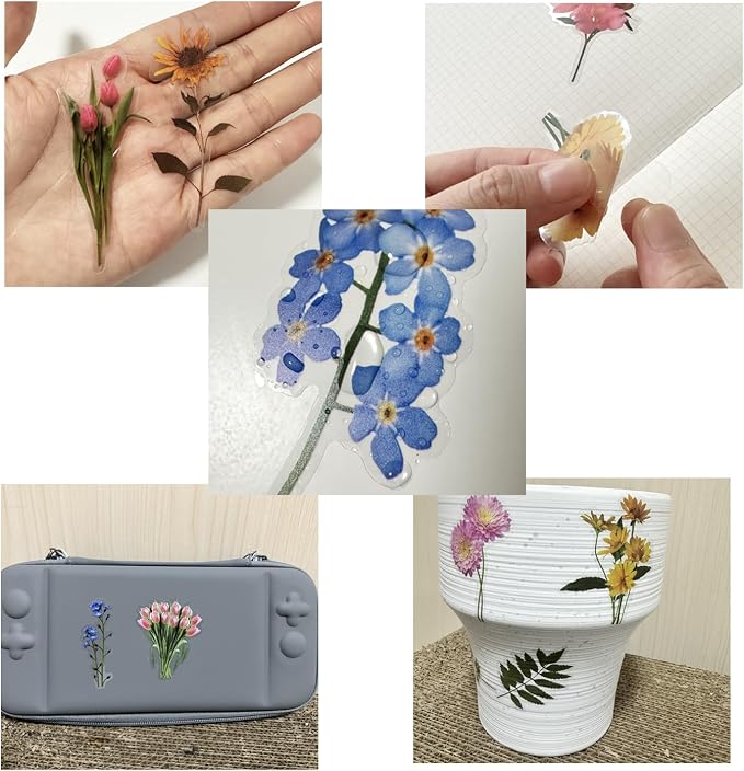 320 PCS Flower Stickers - Image 6
