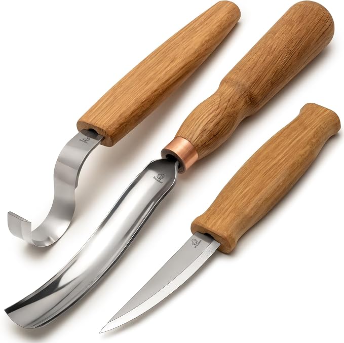 BeaverCraft Wood Carving Knives Kit Spoon Carving Tools S14 by BeaverCraft