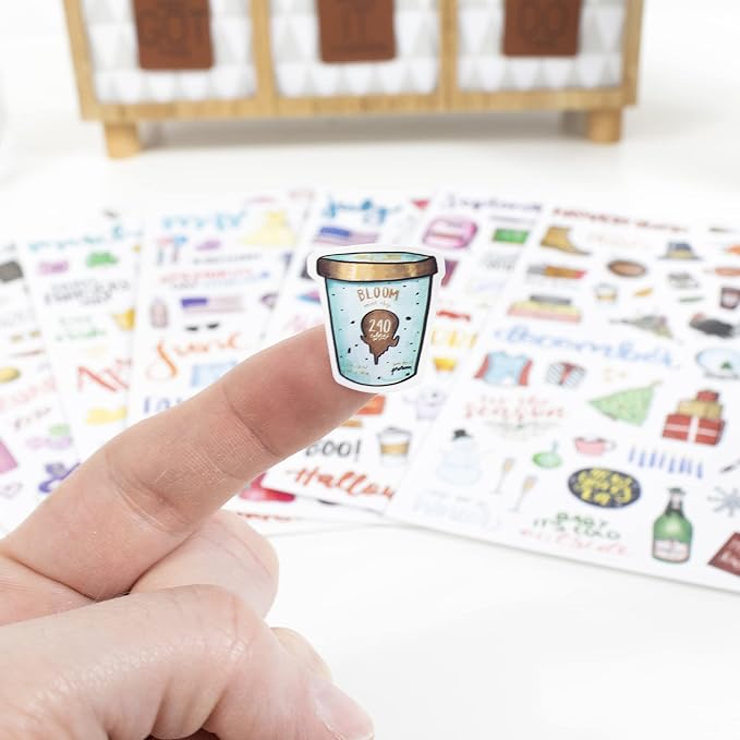 bloom daily planners Holiday Seasonal Planner Sticker Sheets - Image 4