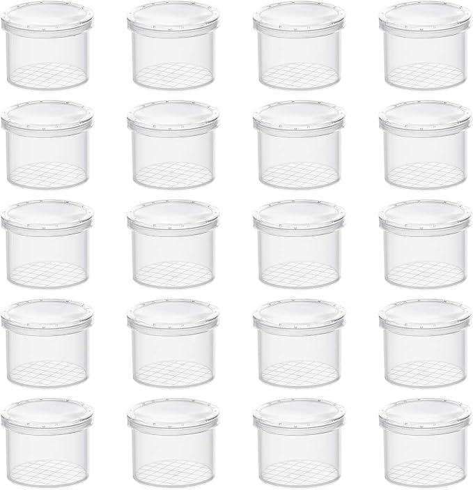 Coopay 20 Pcs Bug Jars Critter Insect Cage Magnifying Insect Box Bug Magnifier by Coopay