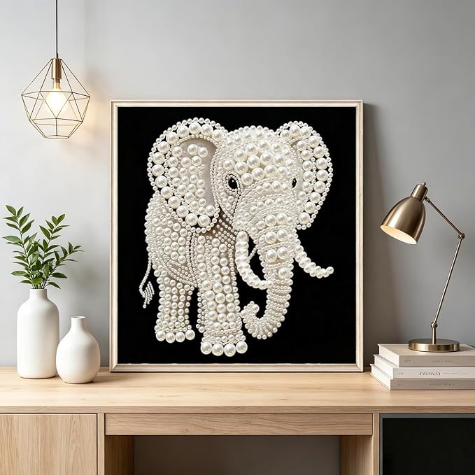 GEMFAMILY Elephant Diamond Pearl Art Kits - Image 3