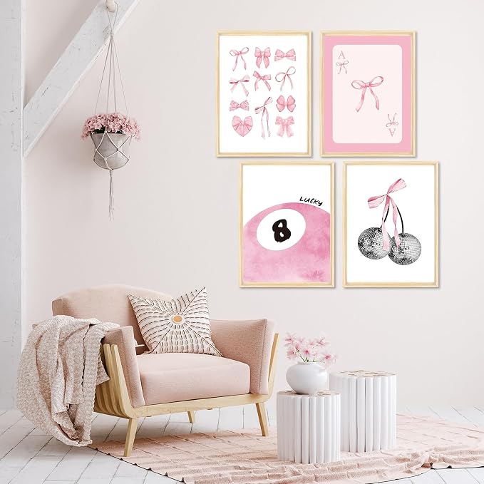 4 Pack Pink Coquette Diamond Art Kits - Image 5