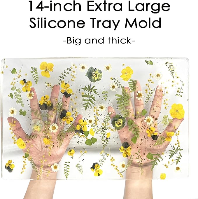 14-inch Extra Large Silicone Tray Mold - Image 3