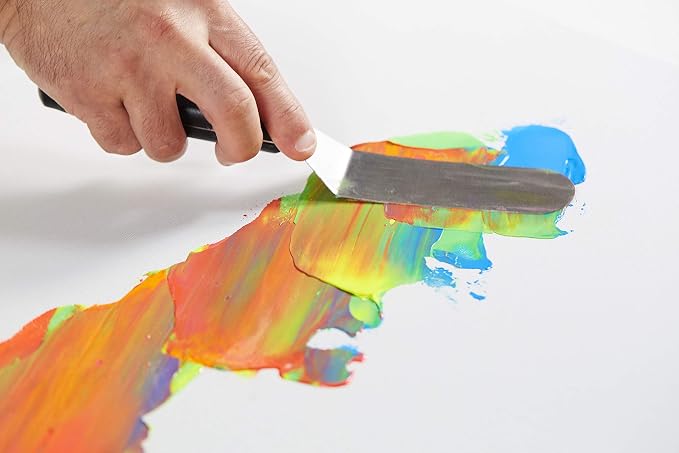 Liquitex Professional Freestyle Large Painting Knife, No. 18 - Image 9