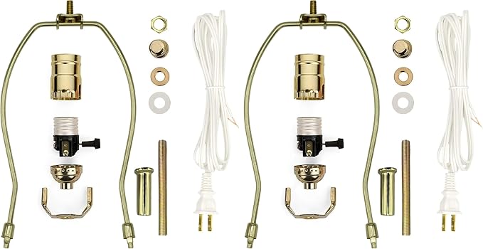 Creative Hobbies® Make-A-Lamp Kit #ML3-12S Complete Lamp Parts Kit by CreativeHobbies