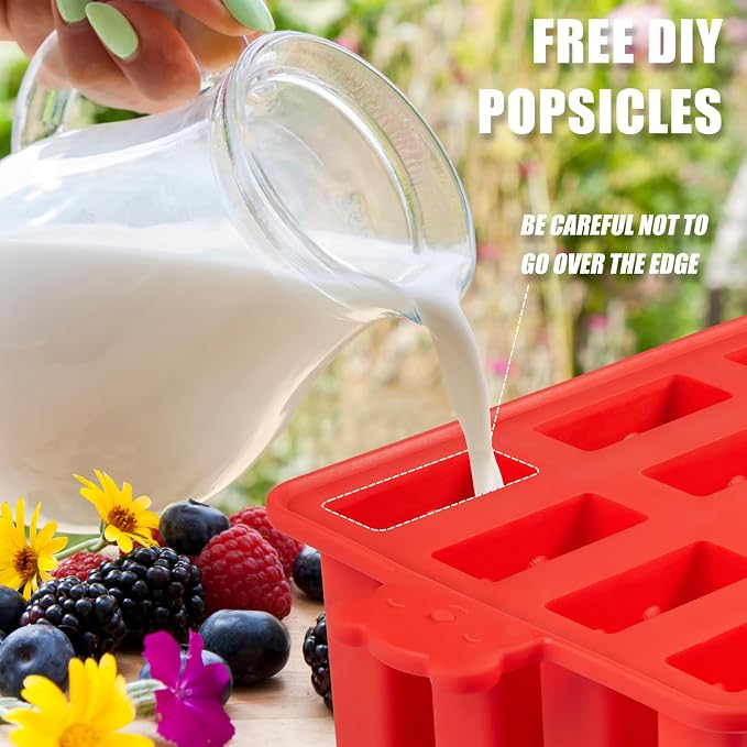 popsicle molds, Silicone ice pop mold Food Grade cakesicles mold - Image 3