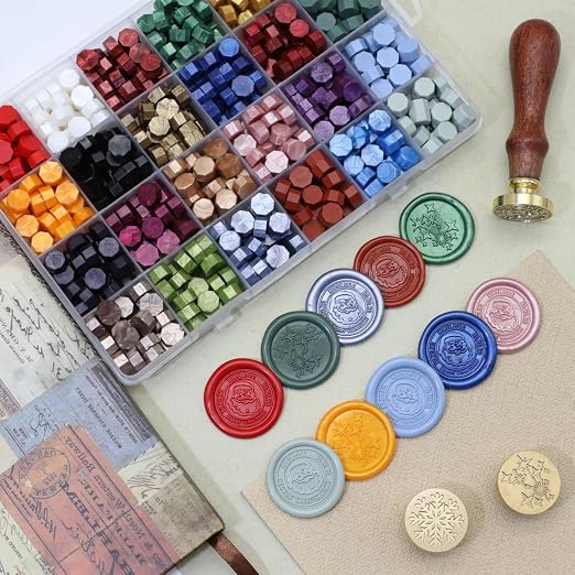 600 Pcs Assorted Sealing Wax Beads - Image 3